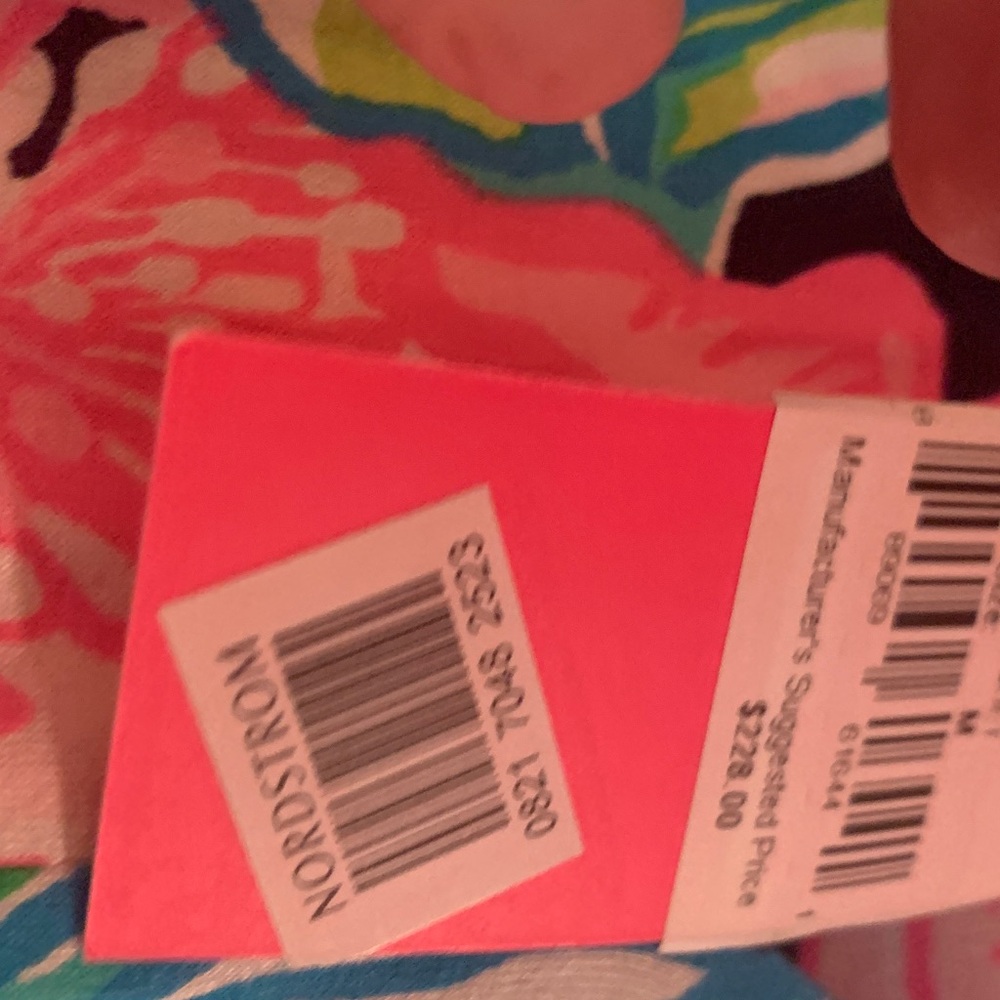 Lilly Pulitzer Floral Maxi Dress - Pink and Blue - Picture 4 of 6